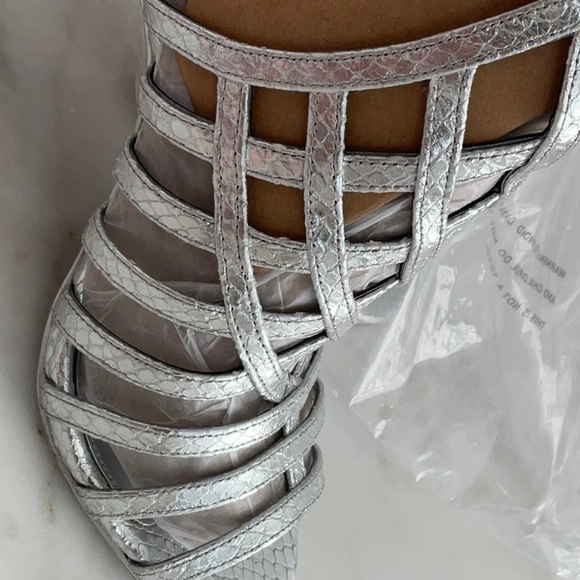 High heels silver Sandals - Picture 5 of 7